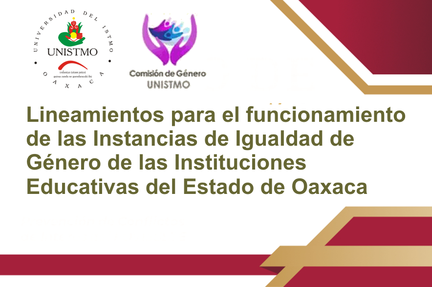 Lineamientos Instancias de Igualdad de Género Oaxaca